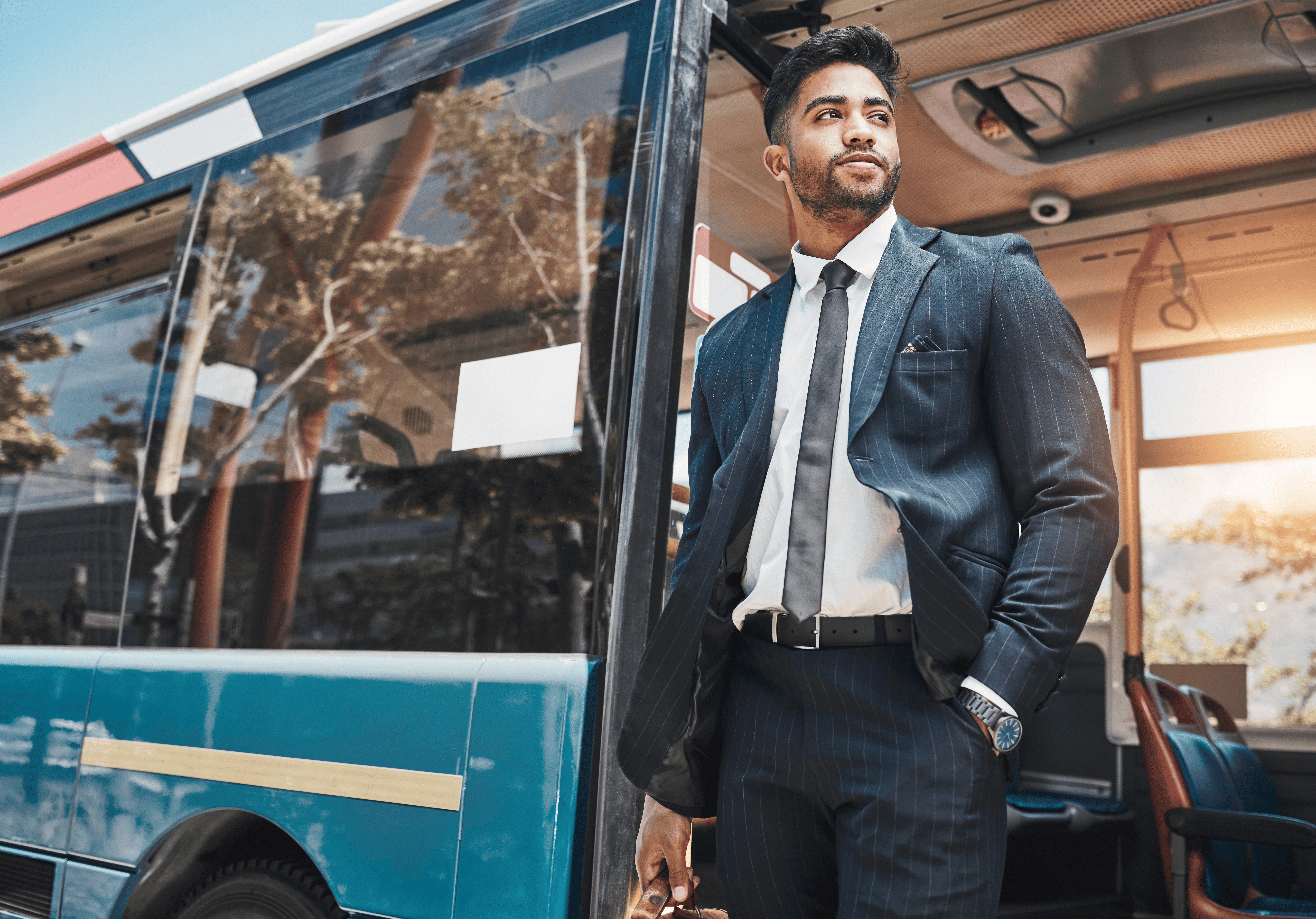 Executive transfer from Vienna Terminal 2 to a business meeting in the city